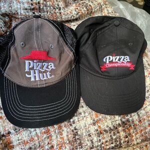Pizza Hut baseball cap hat lot